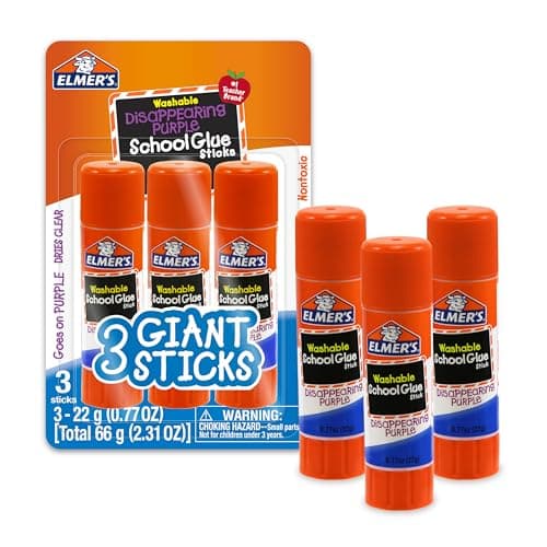 Disappearing Purple Glue Stick